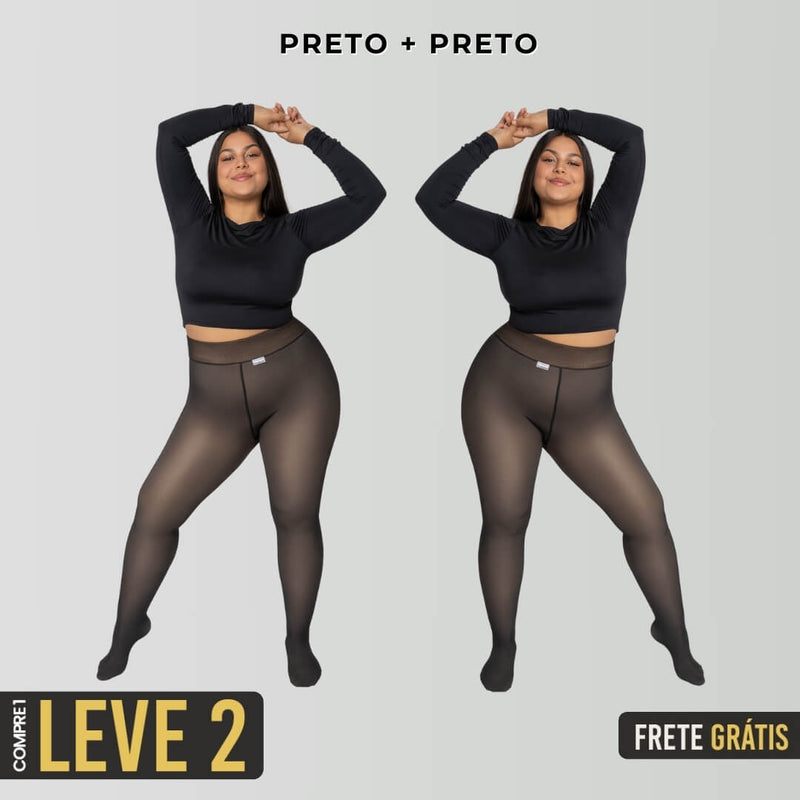 Meia-Calça Peluciada com Lã [Compre 1 & Leve 2]