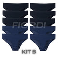 Kit Calcinhas Confort™ - Algodão Premium [COMPRE 5 & LEVE 10]