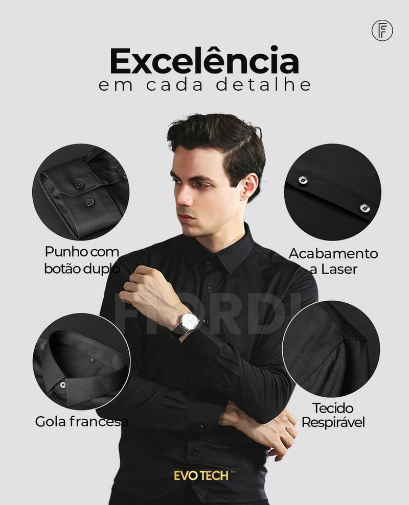 Camisa Social - Evo Tech™ [Compre 1 & Leve 2]