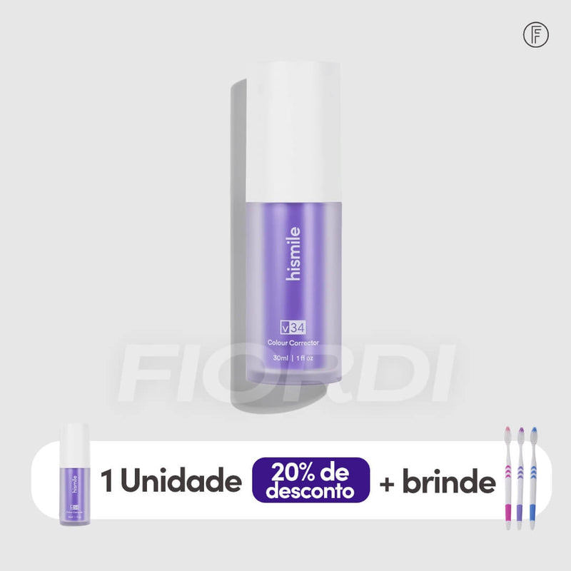 Sérum V34™ - Clareador Dentário + Brinde