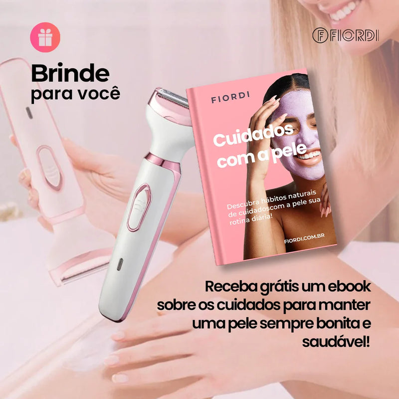 Depilador Elétrico 4 em 1 - DermaFlex®