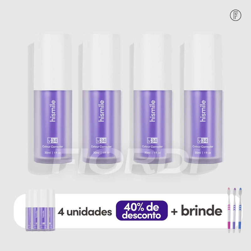 Sérum V34™ - Clareador Dentário + Brinde
