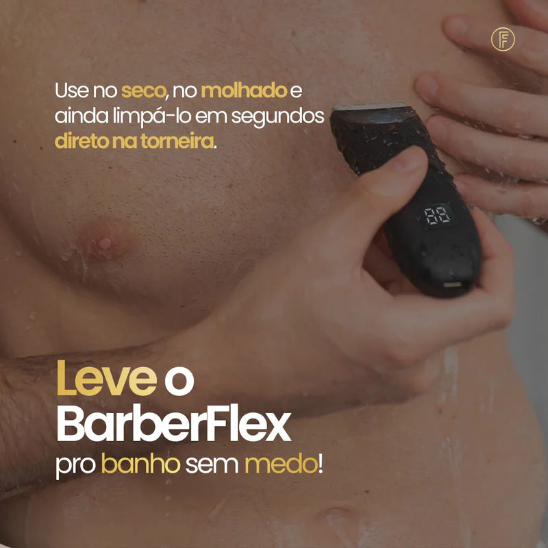 BarberFlex™ - Barbeador Profissional