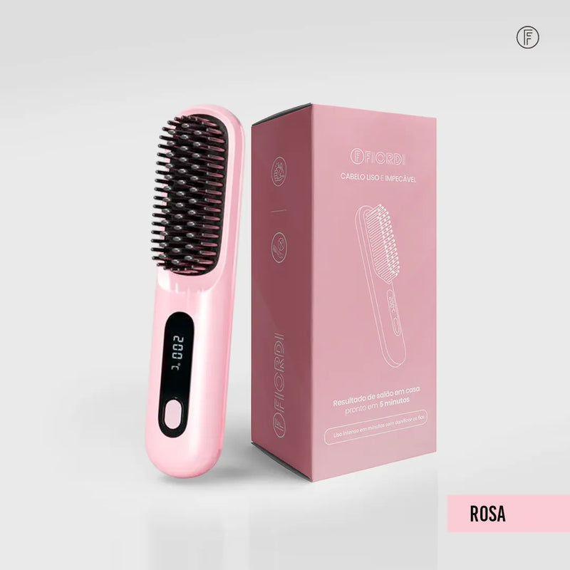 Escova Alisadora Portátil - BeautyMax Pro®