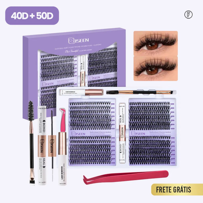 Kit de Extensão de Cílios - LadyUp™