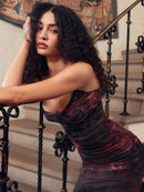 Vestido Bustier Longo Isabelly