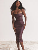 Vestido em Couro Helena